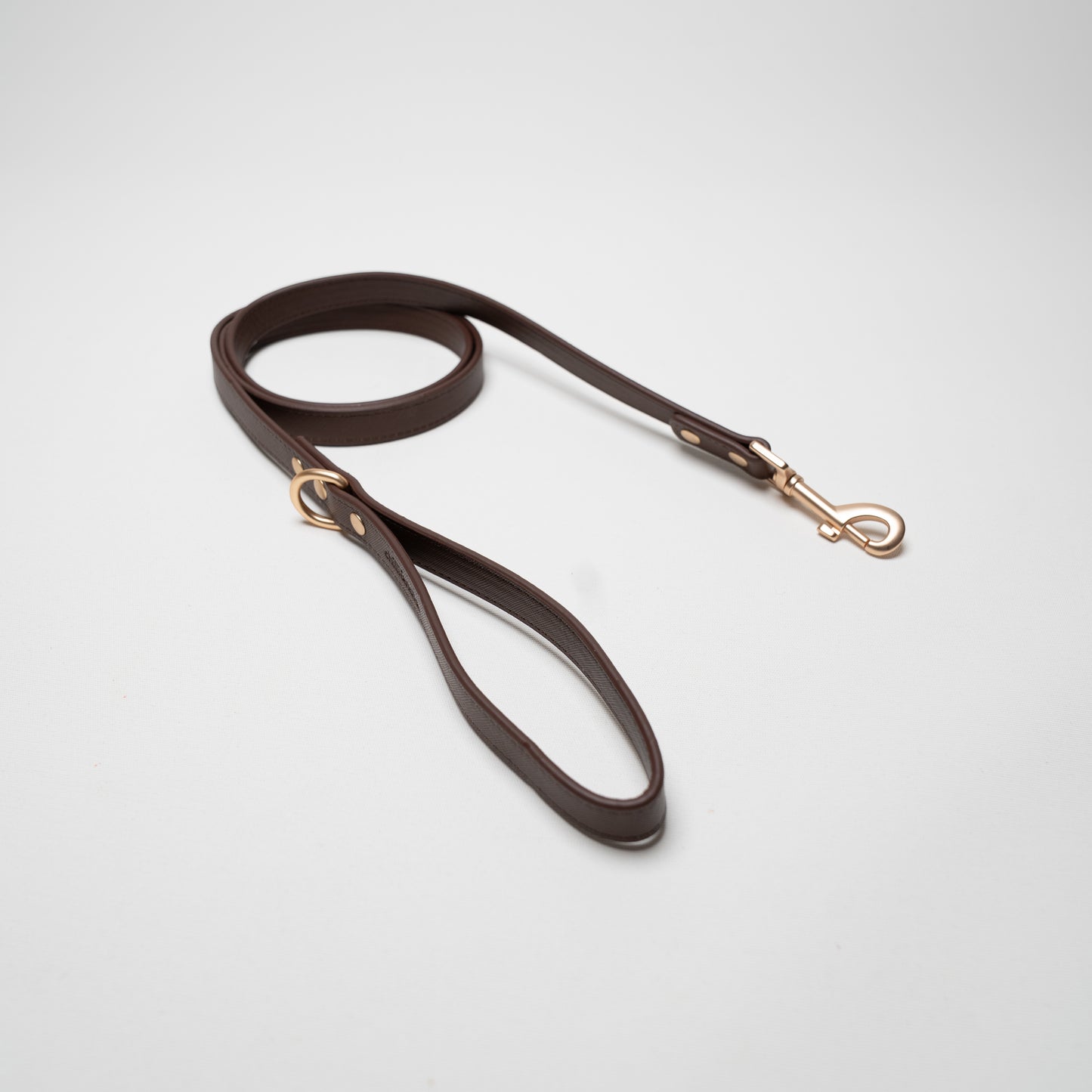 Vegan Leather Dog Leash | Brown