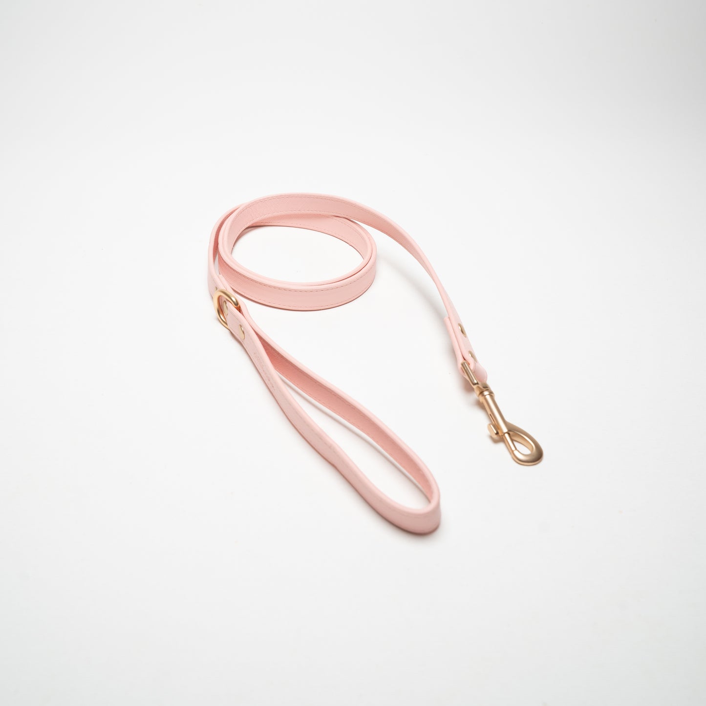 Vegan Leather Dog Leash | Pink