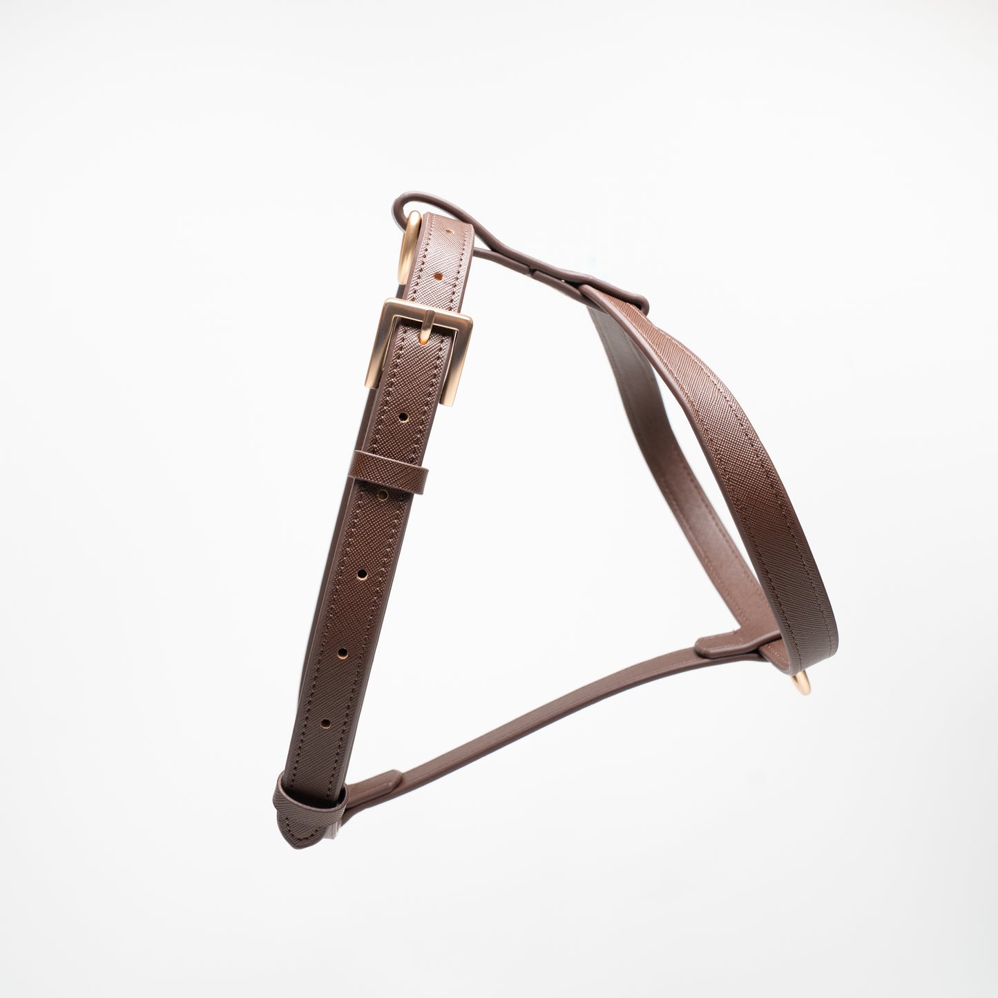 Vegan Leather Dog Harness | Brown