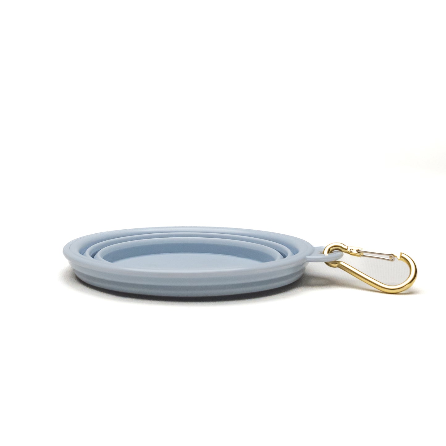Collapsible Portable Silicone Travel Dog Bowl | Blue