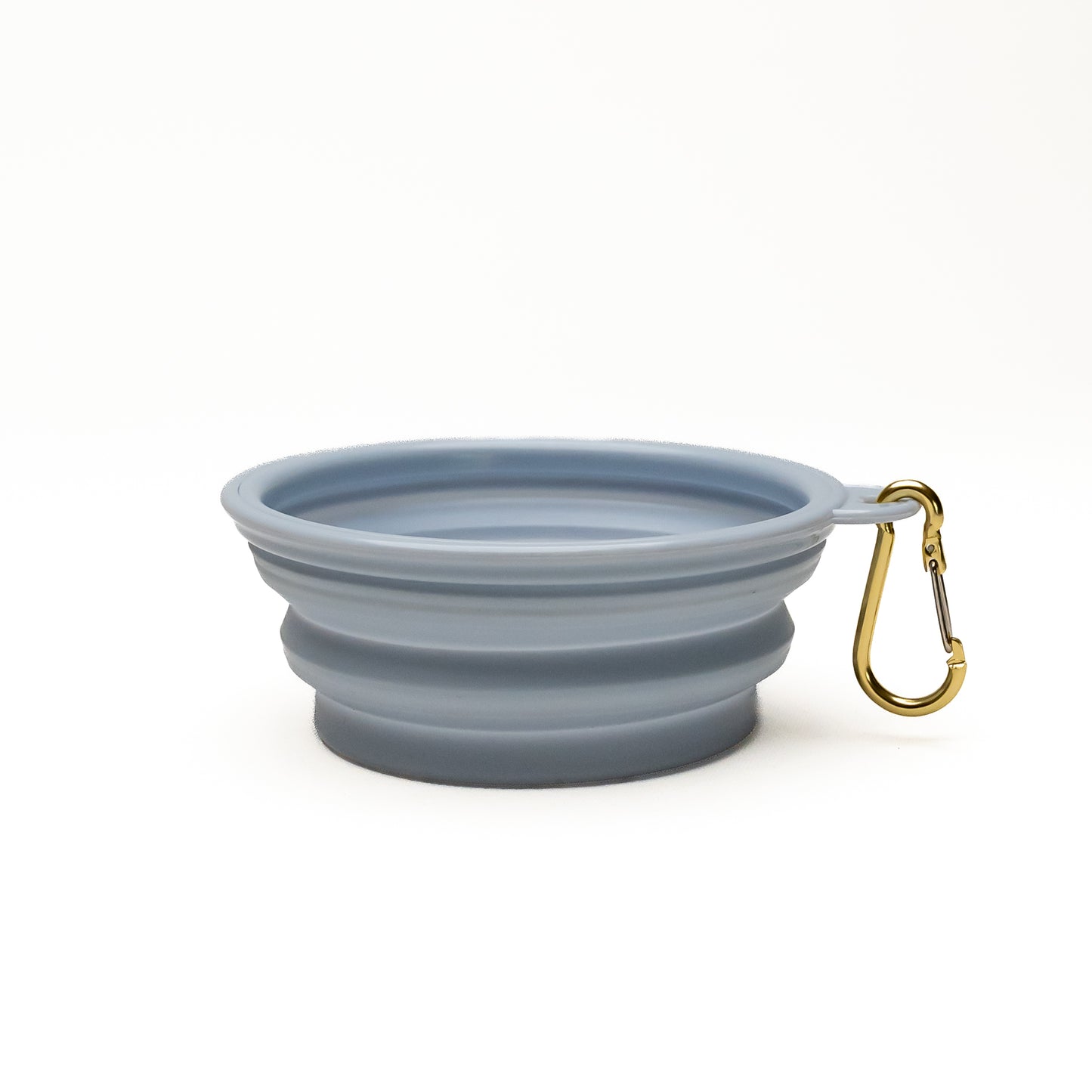 Collapsible Portable Silicone Travel Dog Bowl | Blue