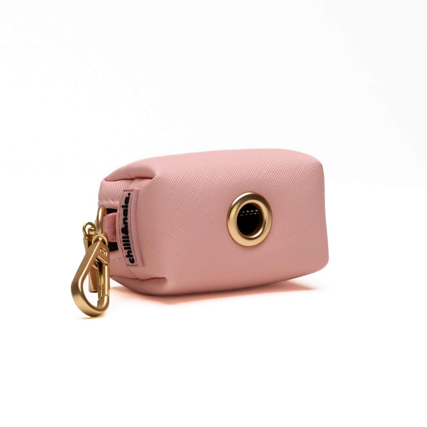 Poop Bag Holder | Vegan Leather | Pink