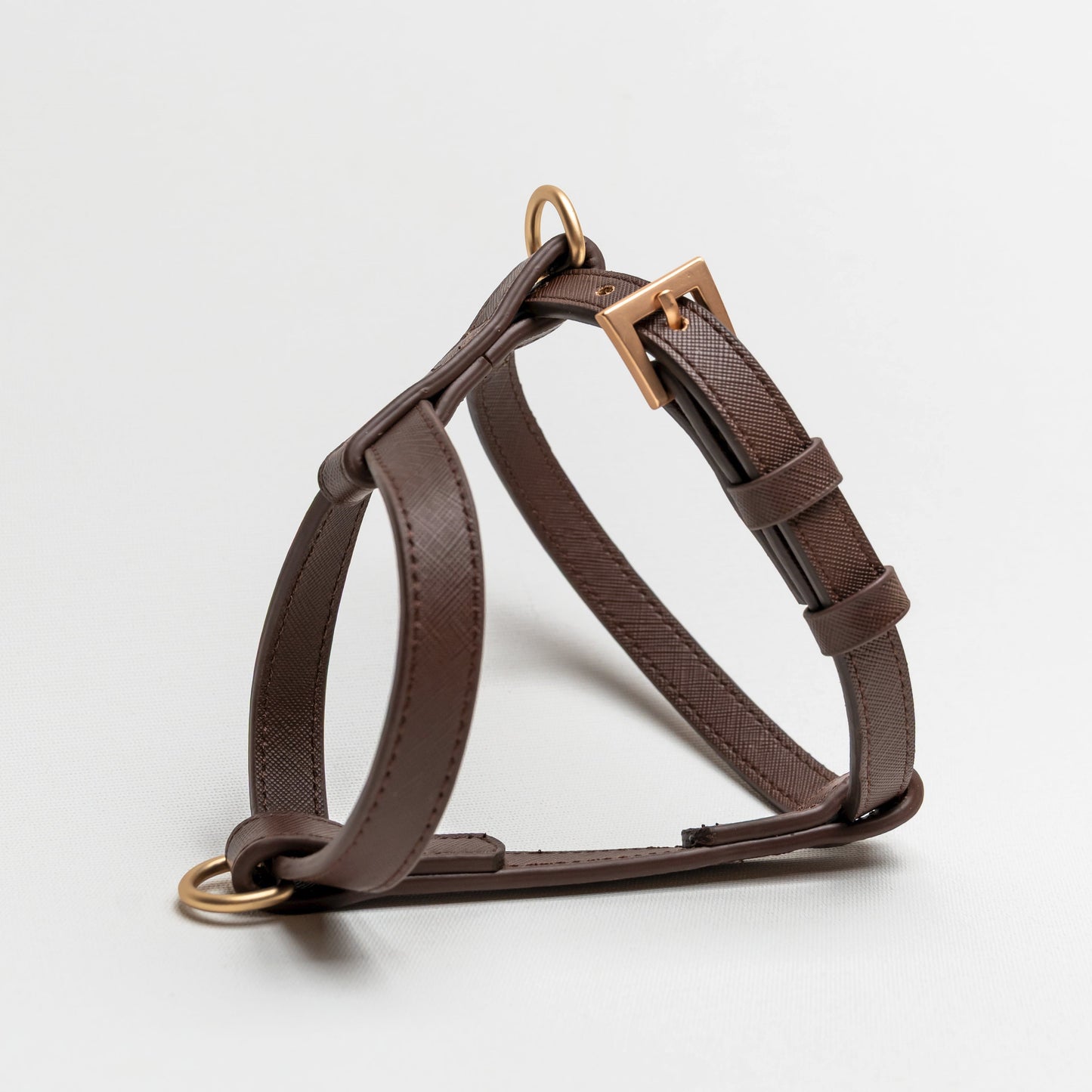 Vegan Leather Dog Harness | Brown