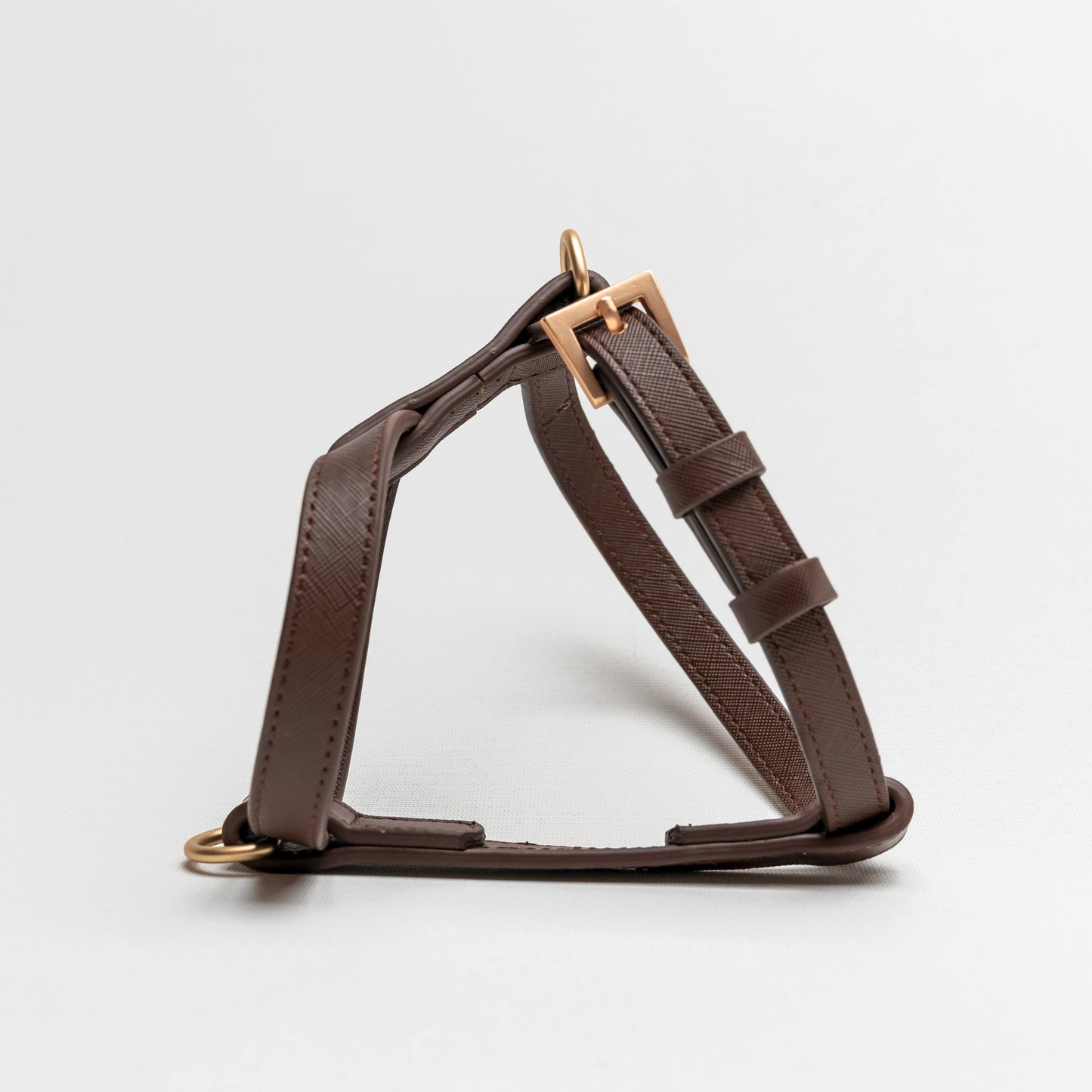 Vegan Leather Dog Harness | Brown