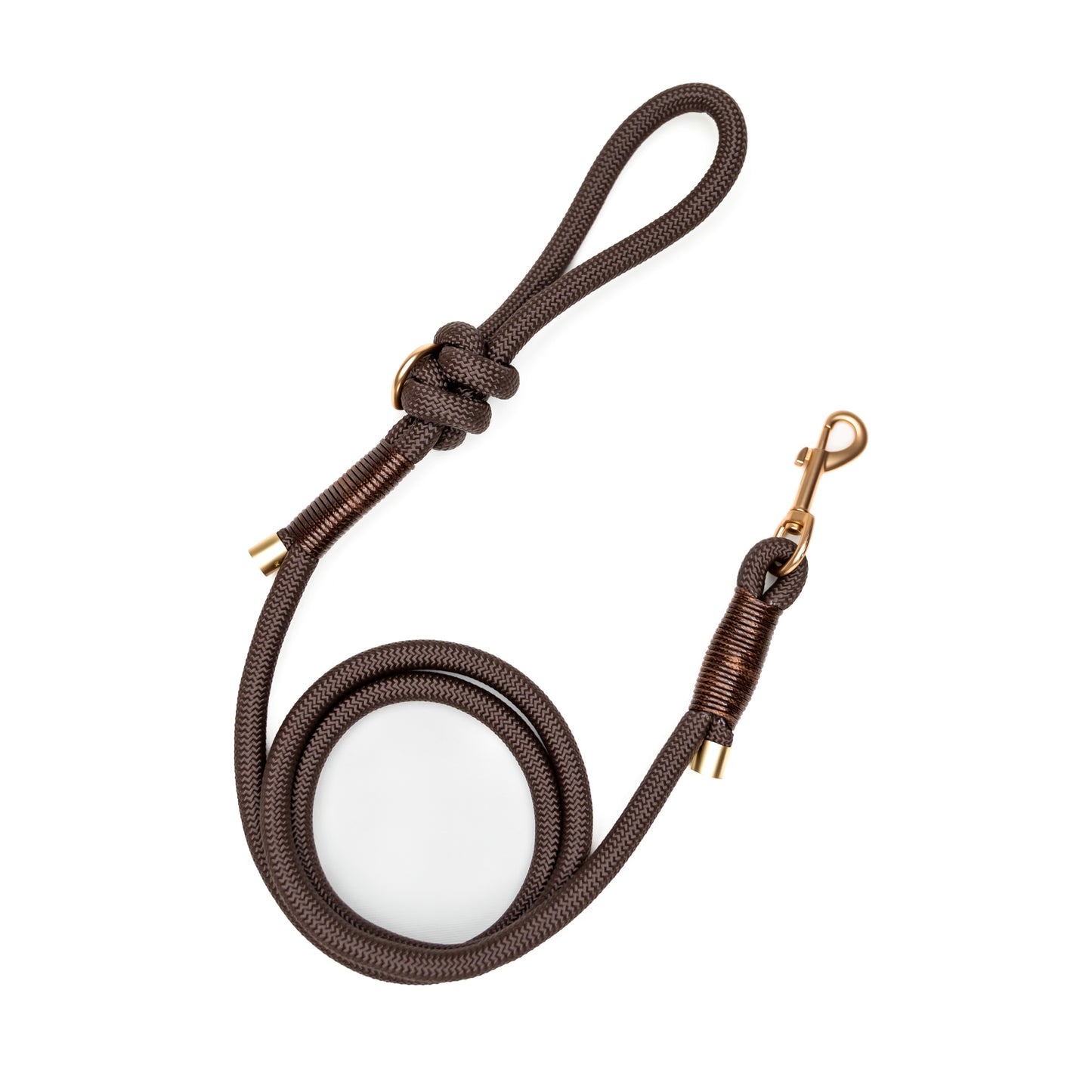 Rope Leash | Mocha Melt -Brown