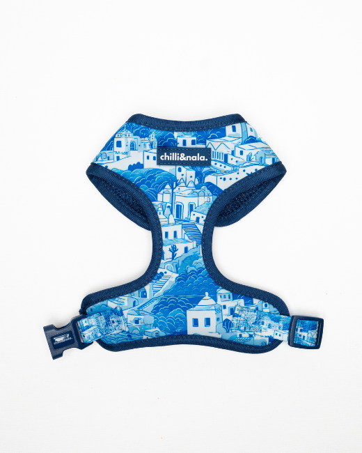 Adjustable Dog Harness | Santorini Serenity