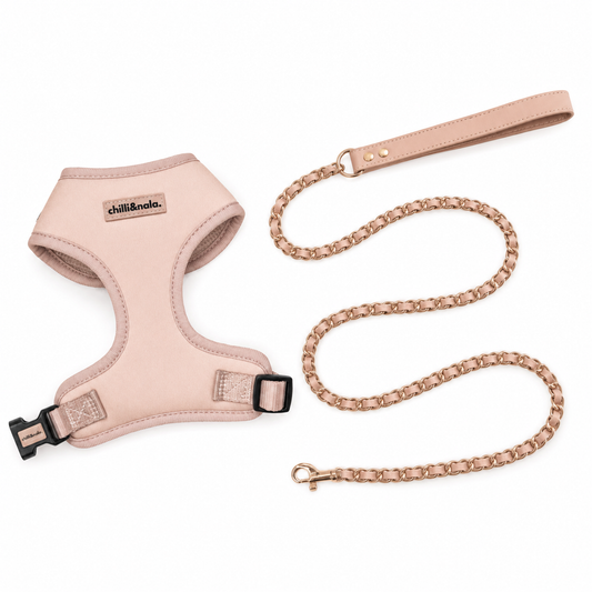 The Coco Chain & Nude Harness Set