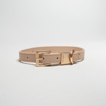 The Coco Chain & Vegan Leather Collar Set