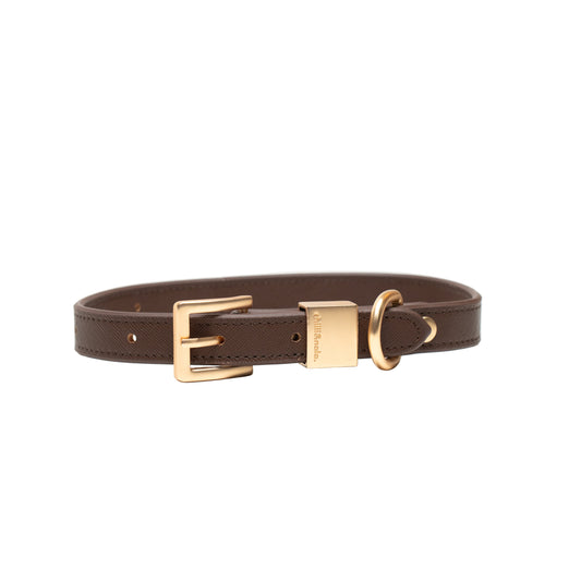 Collar | Vegan Leather | Brown