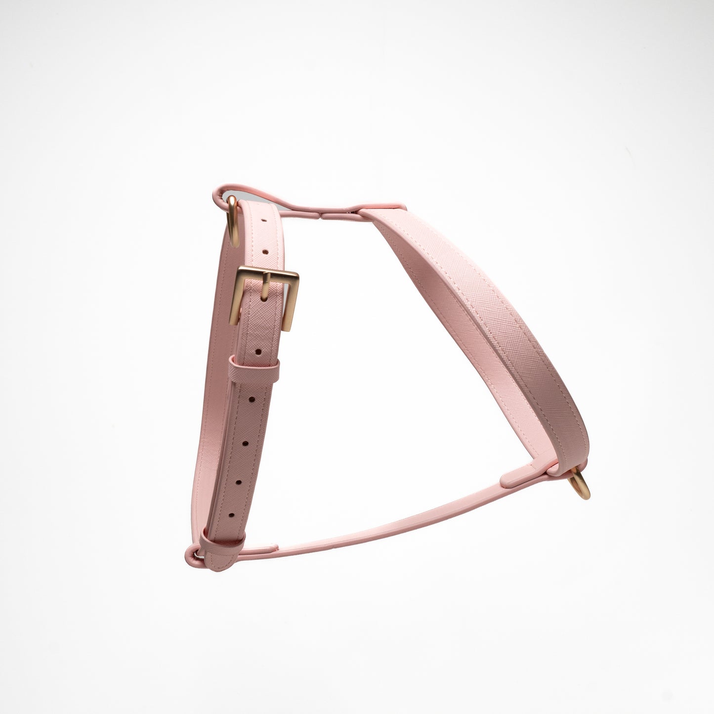 Vegan Leather Dog Harness | Pink