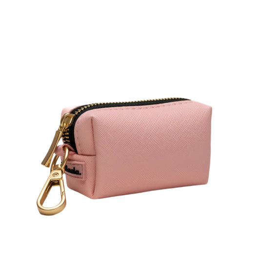 Poop Bag Holder | Vegan Leather | Pink