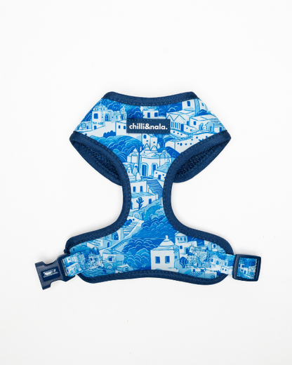 Adjustable Dog Harness | Santorini Serenity