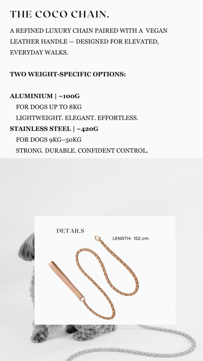 Coco Chain | Our Signature Leash